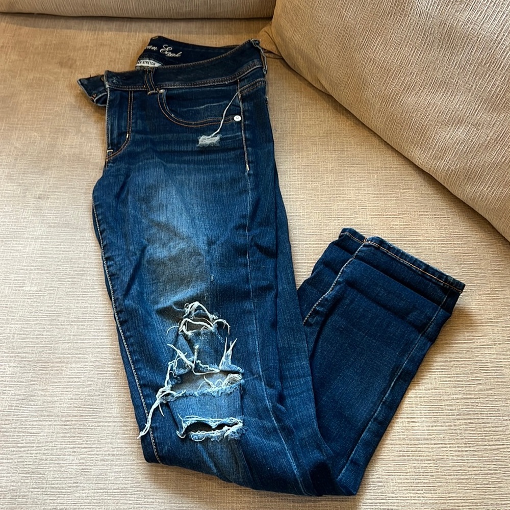 Ripped jeans